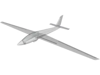 MDM FOX Glider 3D Model preview