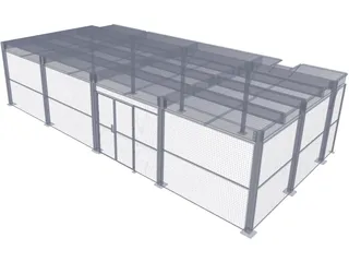 Storage Room Mezzanine 3D Model preview