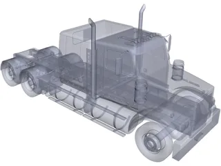 Western Star 4900 (2018) 3D Model preview