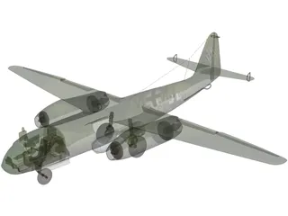 Arado Ar 234 Blitz (1945) 3D Model preview