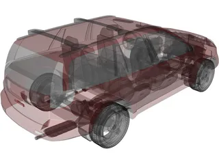 Great Wall Hover H2 (2009) 3D Model preview
