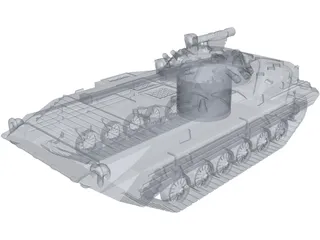 BMP-1 3D Model preview