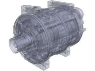 Compressor 3D Model preview