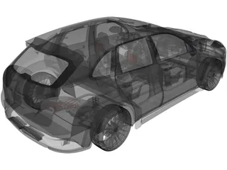 Porsche Cayenne Turbo Hamann (2010) 3D Model preview