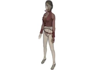 Pretty Woman 3D Model preview