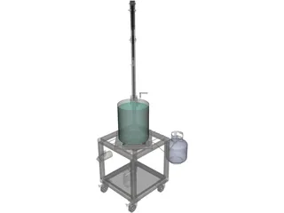 BIAB 5 Gallon 3D Model preview