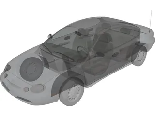 Ford Taurus (1996) 3D Model preview