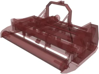 Mulcher 3D Model preview