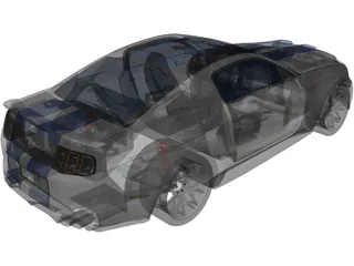 Ford Mustang GT 3D Model preview