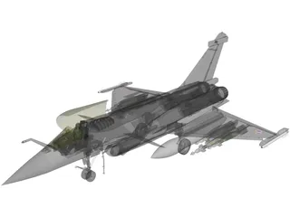 Dassault Rafale 3D Model preview