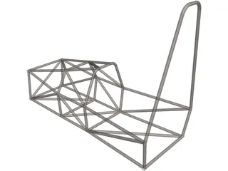 FSAE Chassis (2018) 3D Model preview