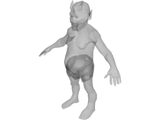 Goblin 3D Model preview