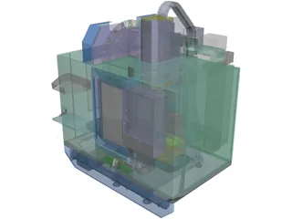 Haas DM2 3D Model preview