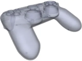 PS4 Controller 3D Model preview