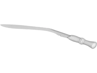 Kukri 3D Model preview