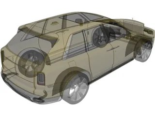 Rolls-Royce Cullinan (2019) 3D Model preview