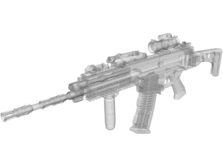 CZ 805 BREN 3D Model preview