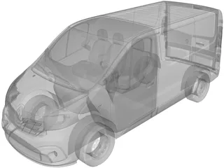Renault Trafic 3D Model preview