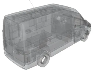 Mercedes-Benz Sprinter (2014) 3D Model preview