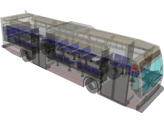 Bus LFSe Nova 3D Model preview