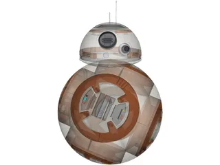 BB-8 Star Wars 3D Model preview