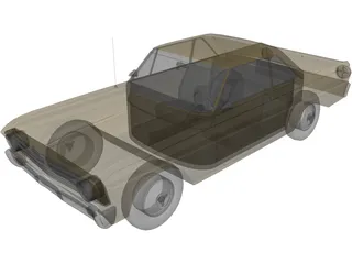 Ford Falcon 1965 3D Model preview