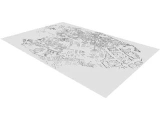 Berlin City 3D Model preview