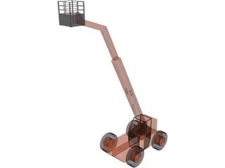 Clawder Crane 3D Model preview