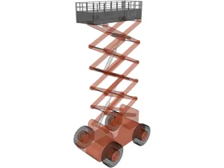 Clawder Crane 3D Model preview