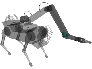 Boston Dynamics Spotmini 3D Model preview