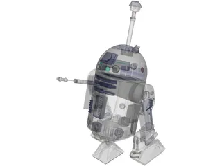 Star Wars R2D2 3D Model preview