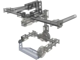 Gimbal 3D Model preview