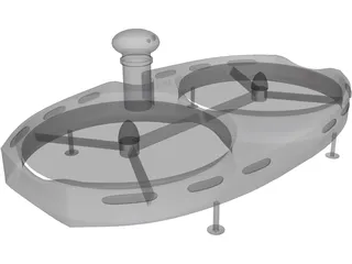 Air Scout UAV 3D Model preview