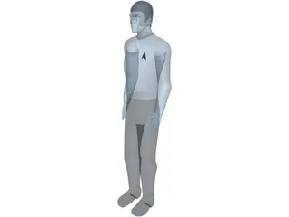 Spock 3D Model preview