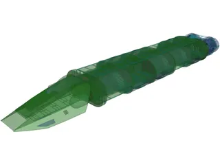 Cylon Tanker 3D Model preview