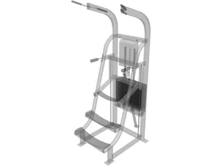 CD2700 Simulator GYM 3D Model preview