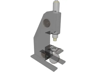 Microscope 3D Model preview