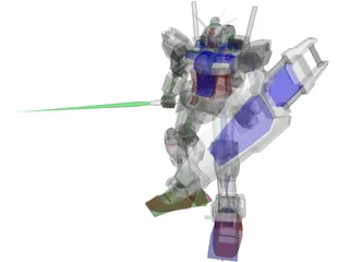 Gundum 3D Model preview