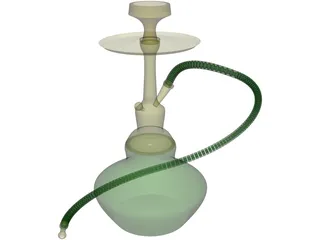 Hookah 3D Model preview
