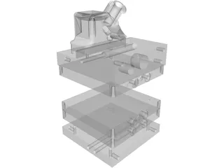 Electrovalve HDM 3D Model preview