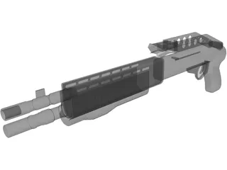 SPAS 12 3D Model preview