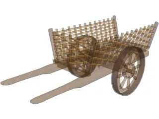 Carreta 3D Model preview