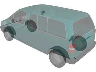 Fiat Ulysse 3D Model preview