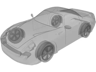 Exclusive Car 3D Model preview