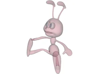 Toy Ant 3D Model preview