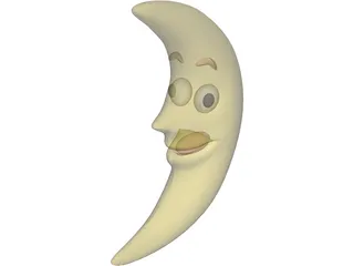 Moon Toy 3D Model preview
