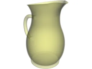 Water Pitcher 3D Model preview