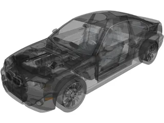 BMW M3 3D Model preview