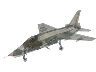 IAR-93 Vultur 3D Model preview