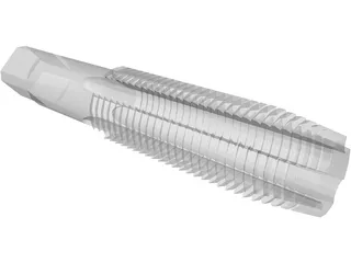 Screw Tap 3D Model preview